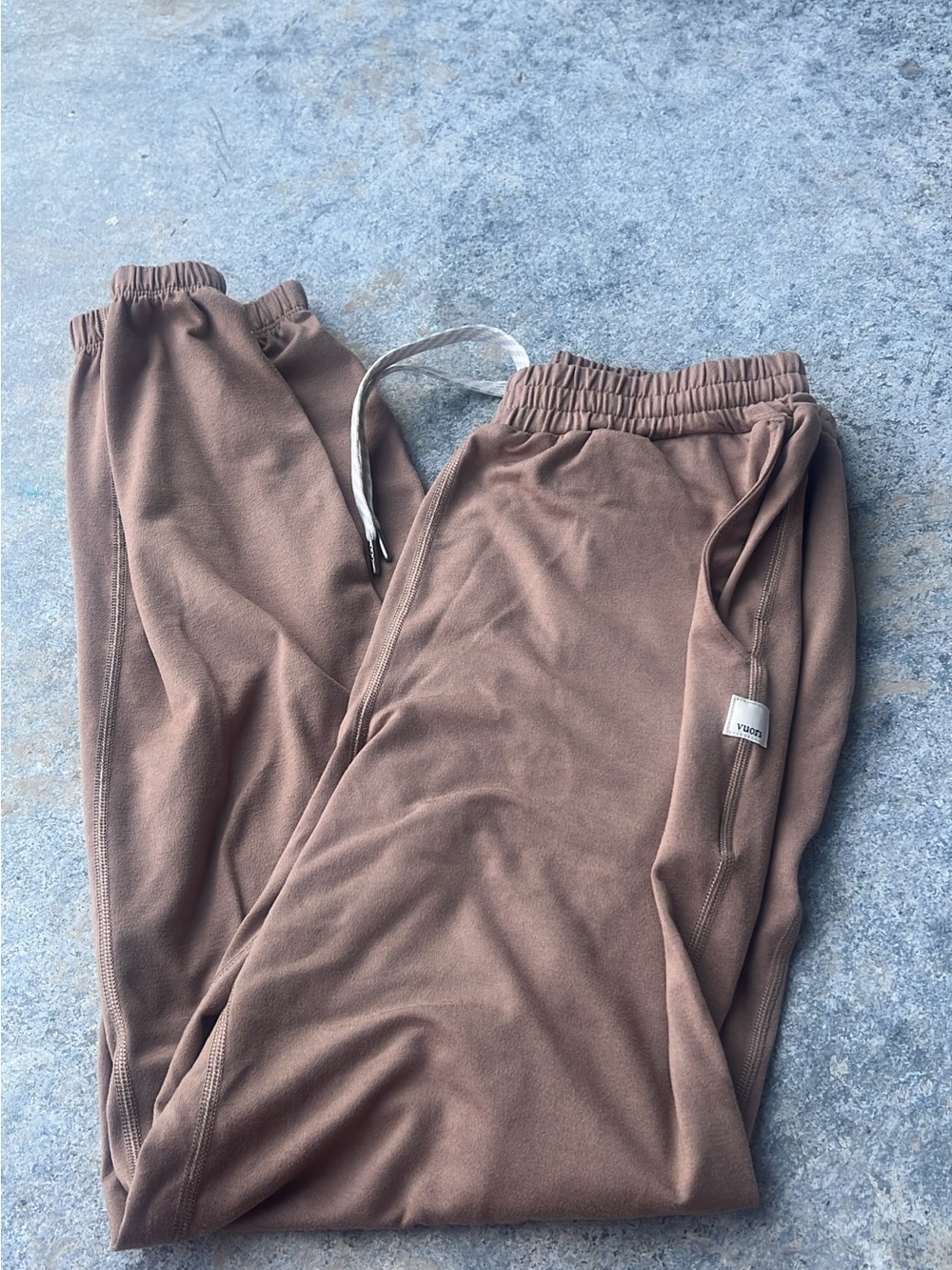 Vuori Brown Track Joggers